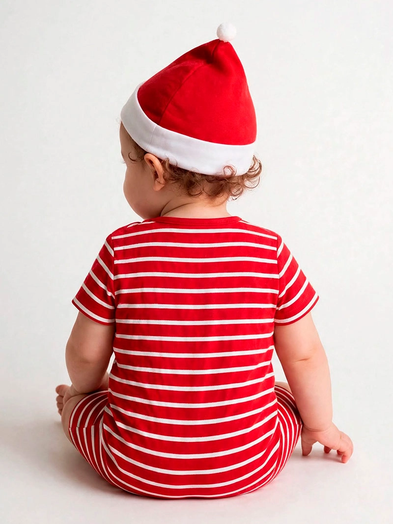 CONJUNTO BOMBACHO UNISEX BABY HARVEST NAVIDAD  - 5