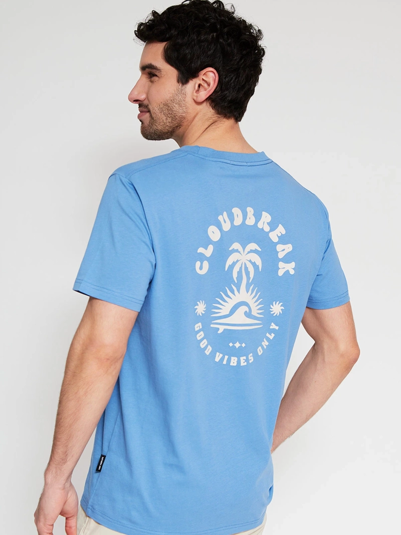POLERA HOMBRE CLOUDBREAK ALGODÓN MANGA CORTA - 2