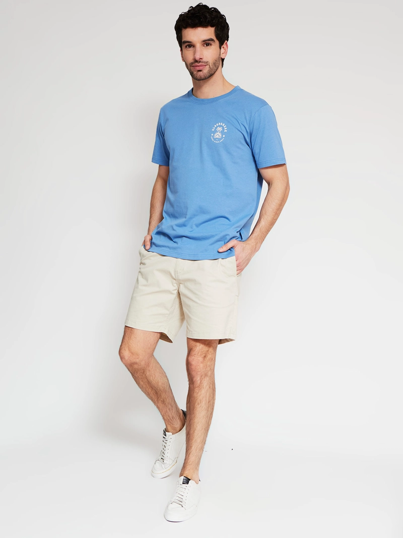 POLERA HOMBRE CLOUDBREAK ALGODÓN MANGA CORTA - 4