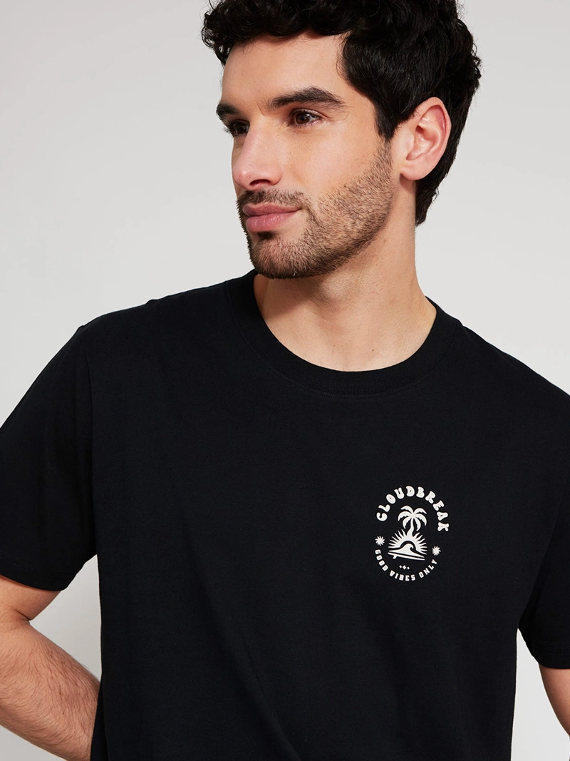 POLERA HOMBRE CLOUDBREAK ALGODÓN MANGA CORTA - 3