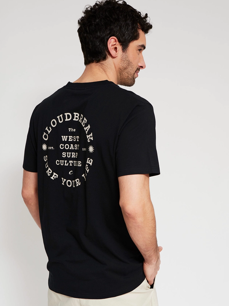 POLERA HOMBRE CLOUDBREAK ALGODÓN MANGA CORTA - 2