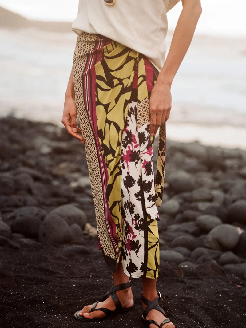 FALDA MUJER SFERA ESTAMPADA - 2
