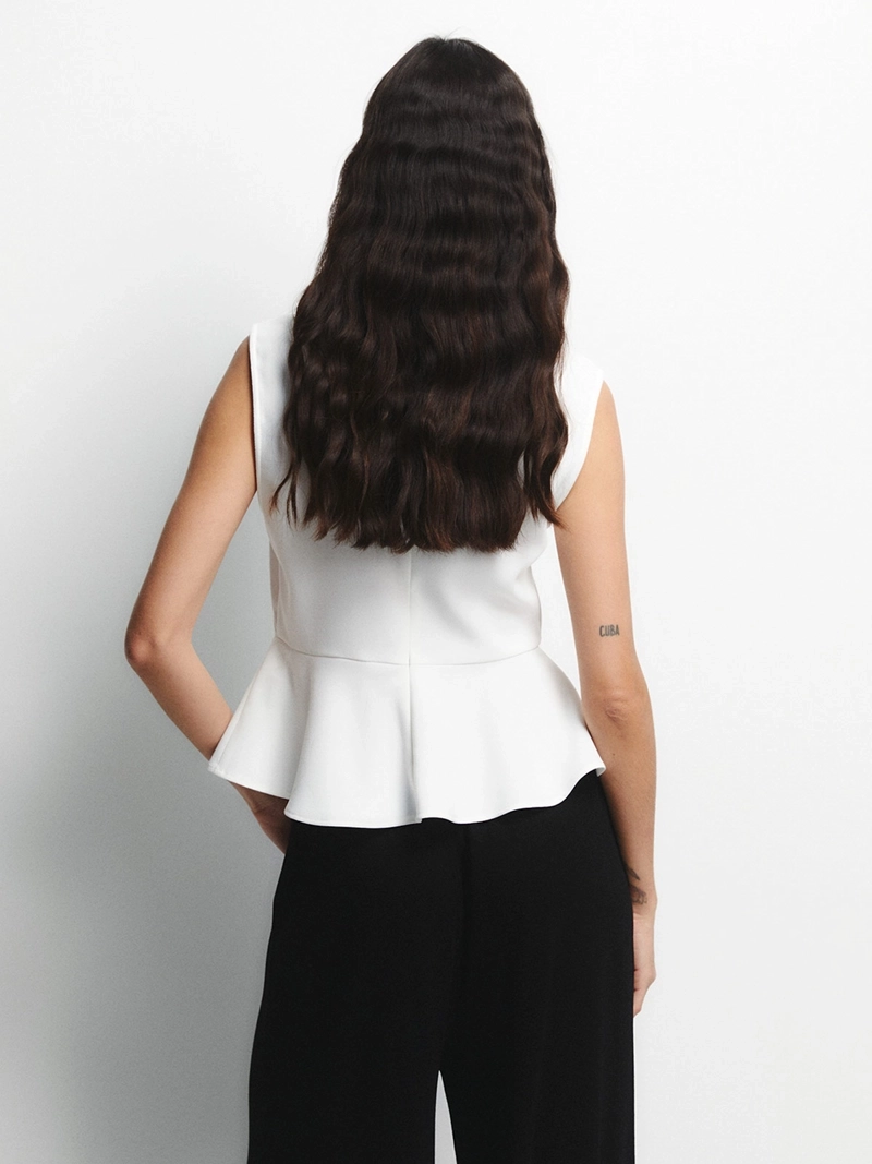 BLUSA MUJER SFERA PEPLUM - 4