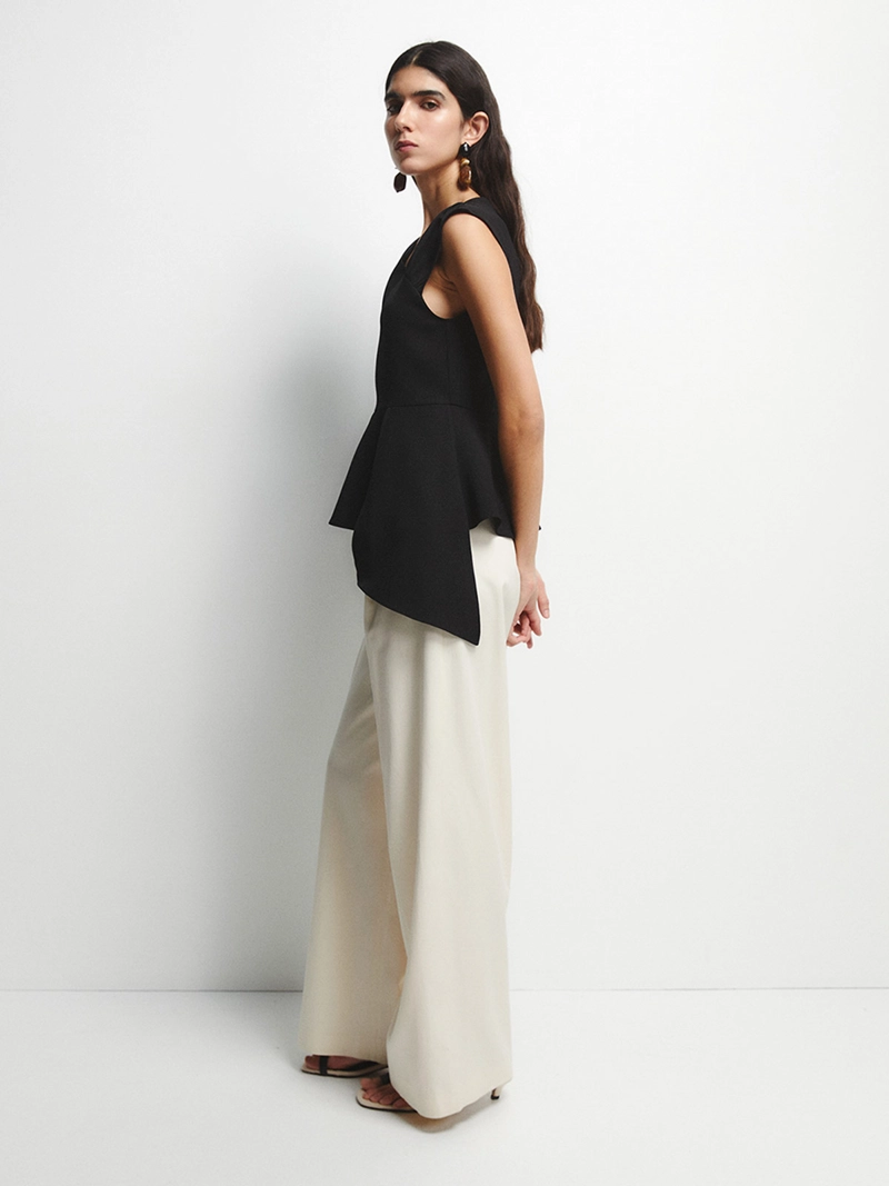 BLUSA MUJER SFERA ASIMÉTRICO - 4