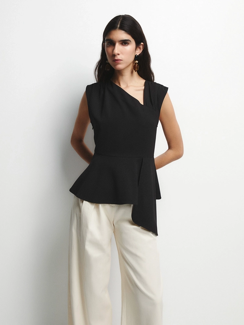 BLUSA MUJER SFERA ASIMÉTRICO - 6