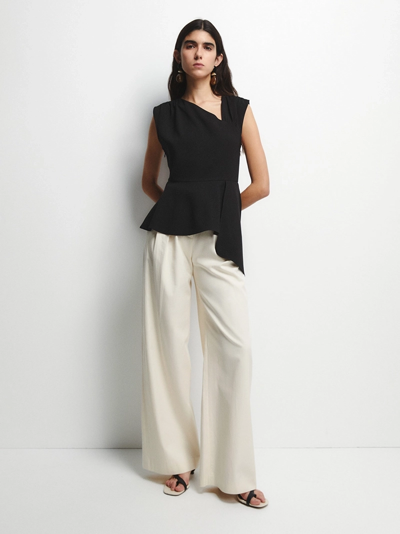 BLUSA MUJER SFERA ASIMÉTRICO - 3