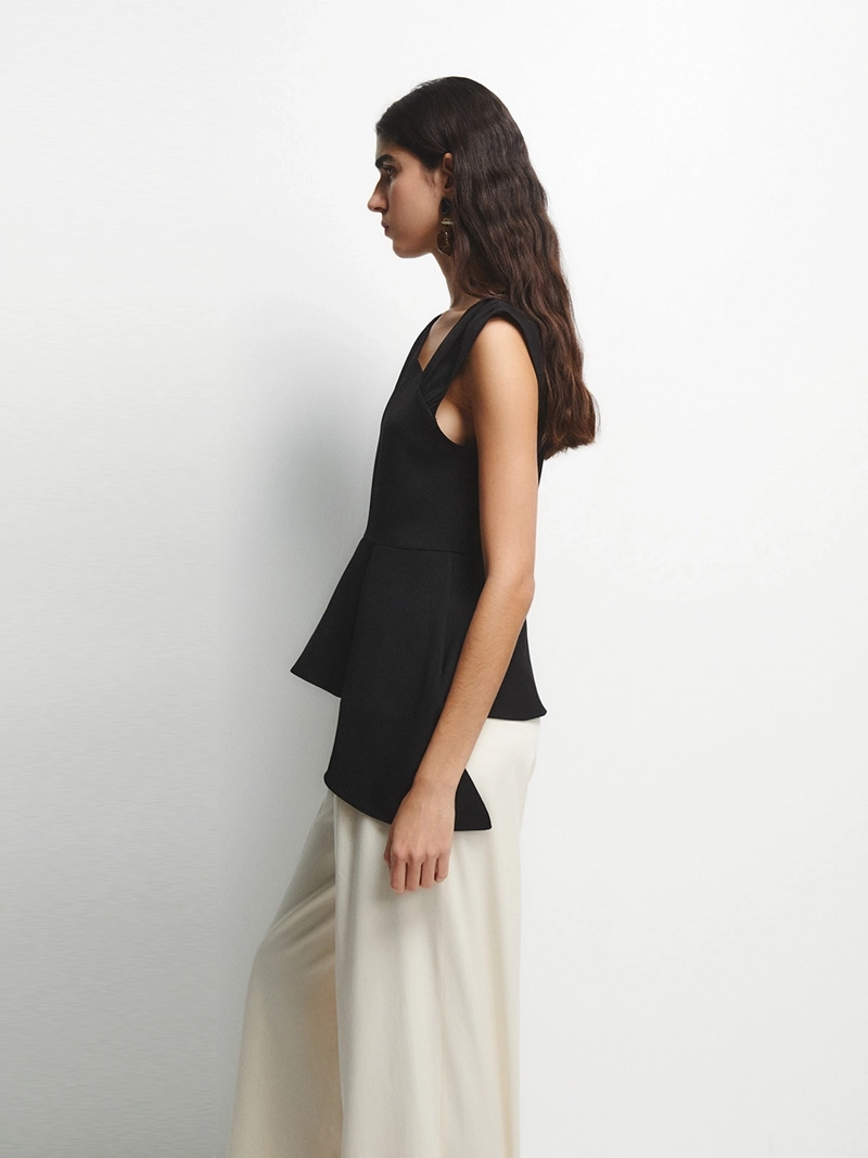 BLUSA MUJER SFERA ASIMÉTRICO - 7