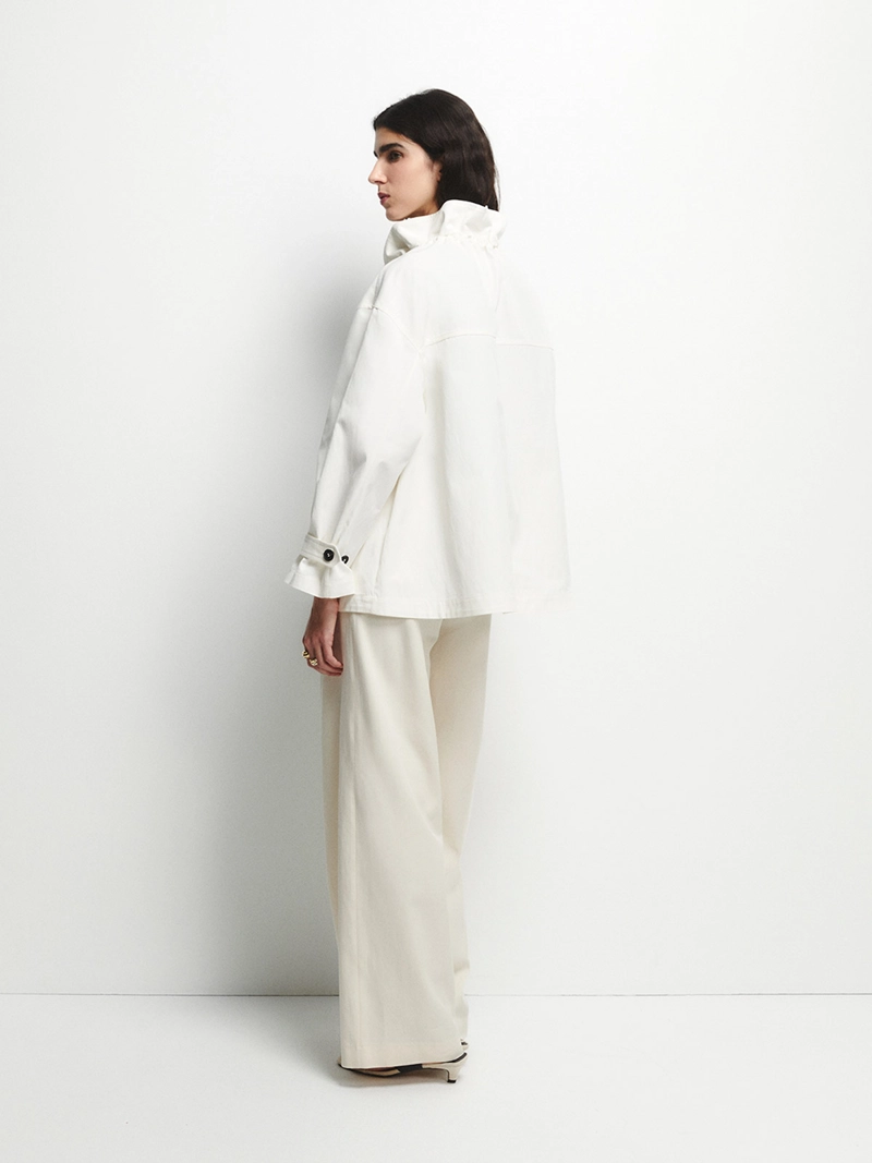CHAQUETA MUJER SFERA ALGODÓN CORTA - 5
