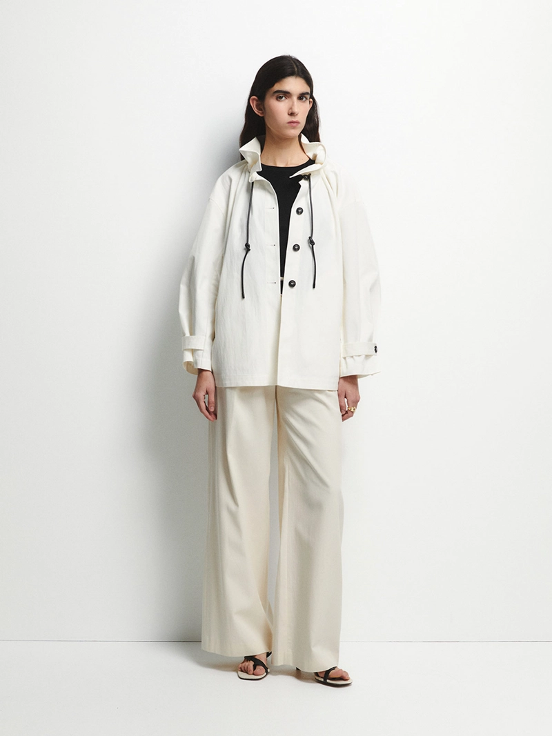 CHAQUETA MUJER SFERA ALGODÓN CORTA