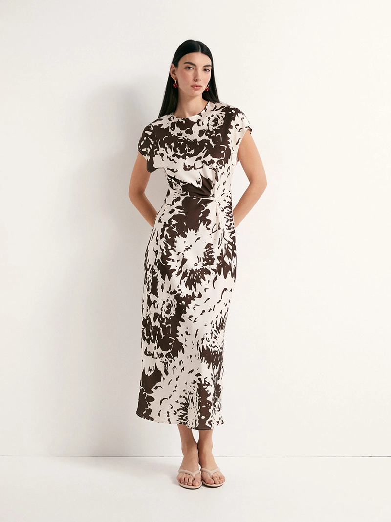 VESTIDO MUJER SFERA SATÍN - 2