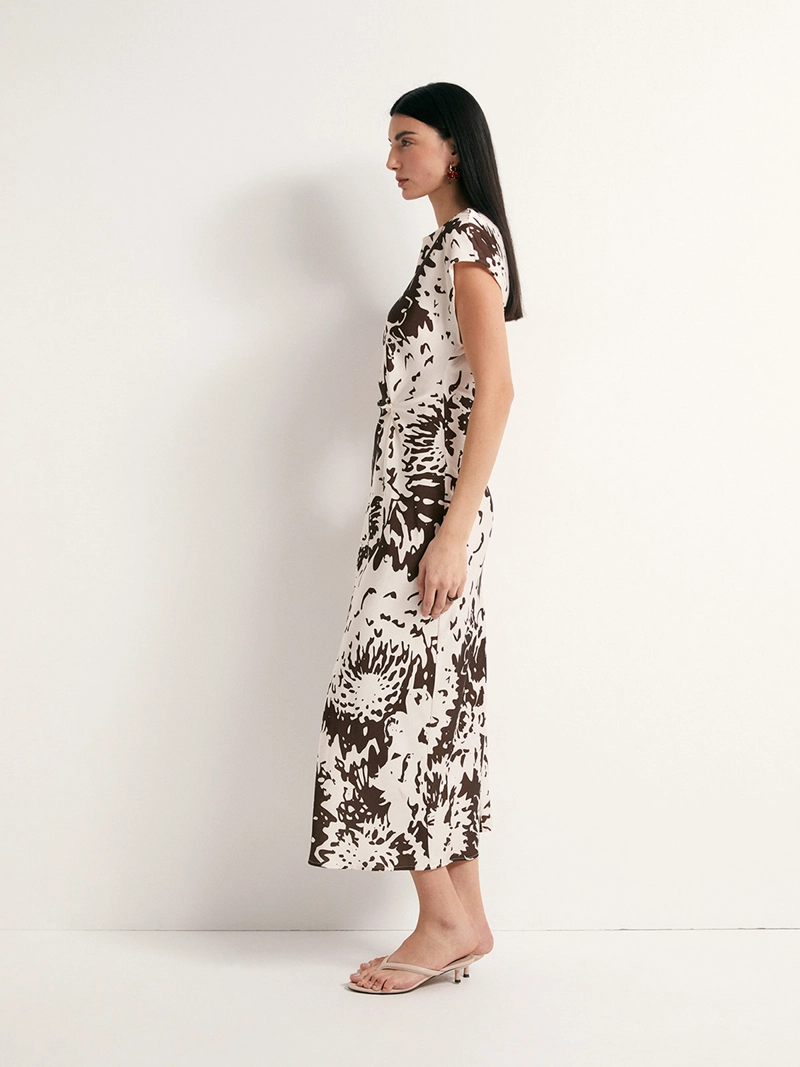 VESTIDO MUJER SFERA SATÍN - 4