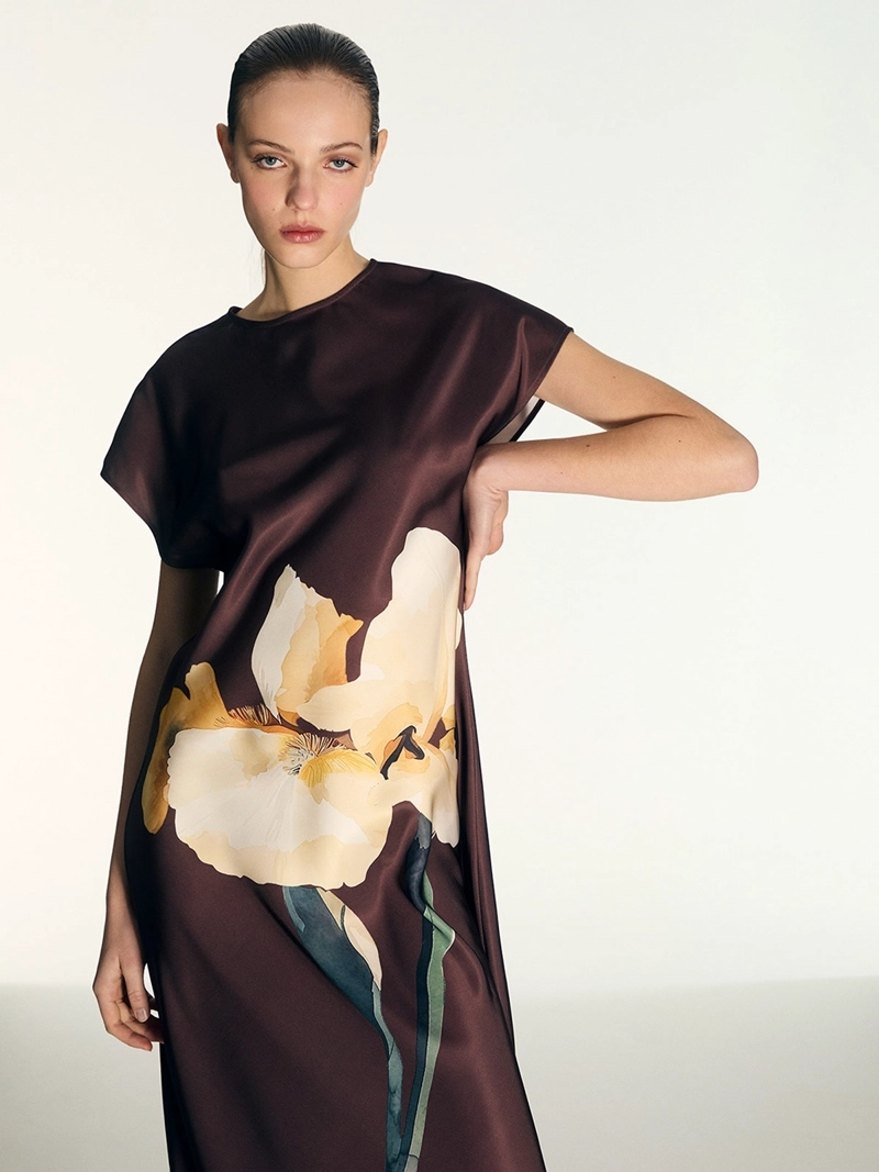 VESTIDO MUJER SFERA SATÍN - 1