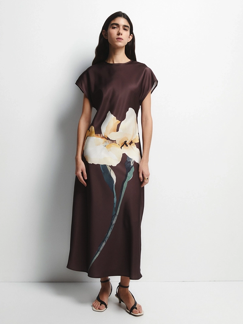VESTIDO MUJER SFERA SATÍN - 5