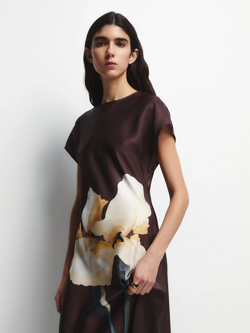 VESTIDO MUJER SFERA SATÍN - 8