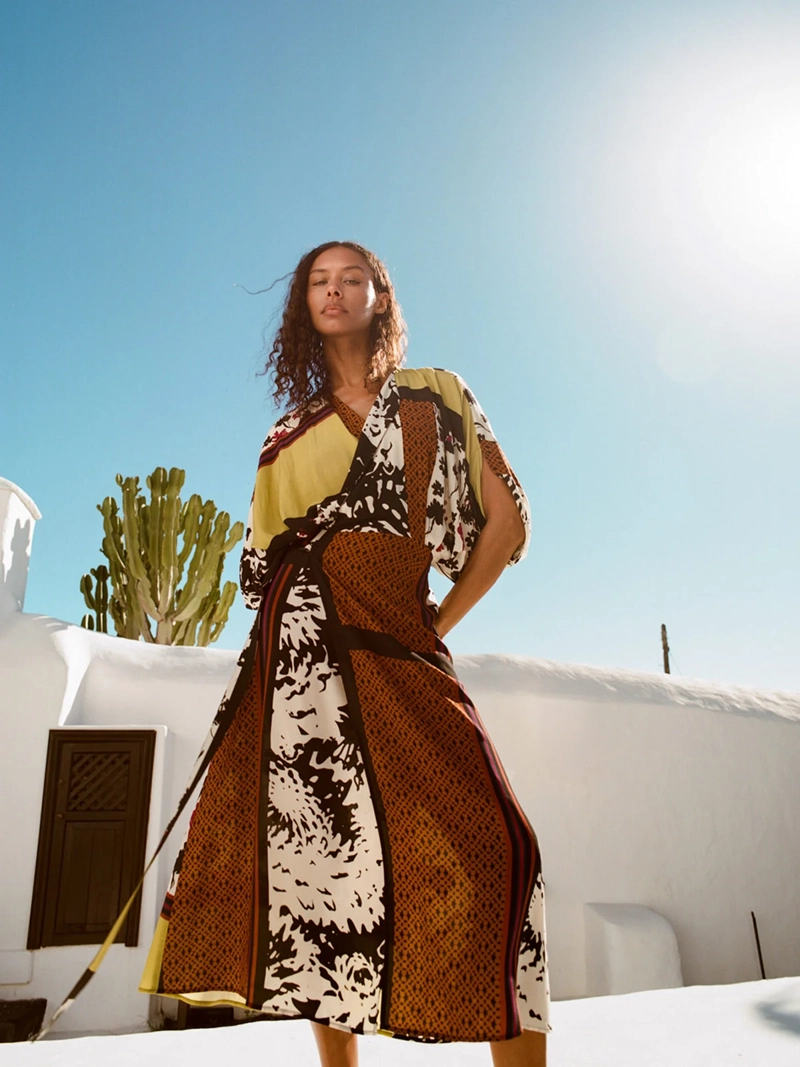 VESTIDO MUJER SFERA ESTAMPADO - 2
