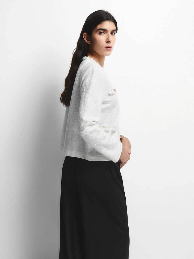 CHAQUETA MUJER SFERA TEXTURA - 4