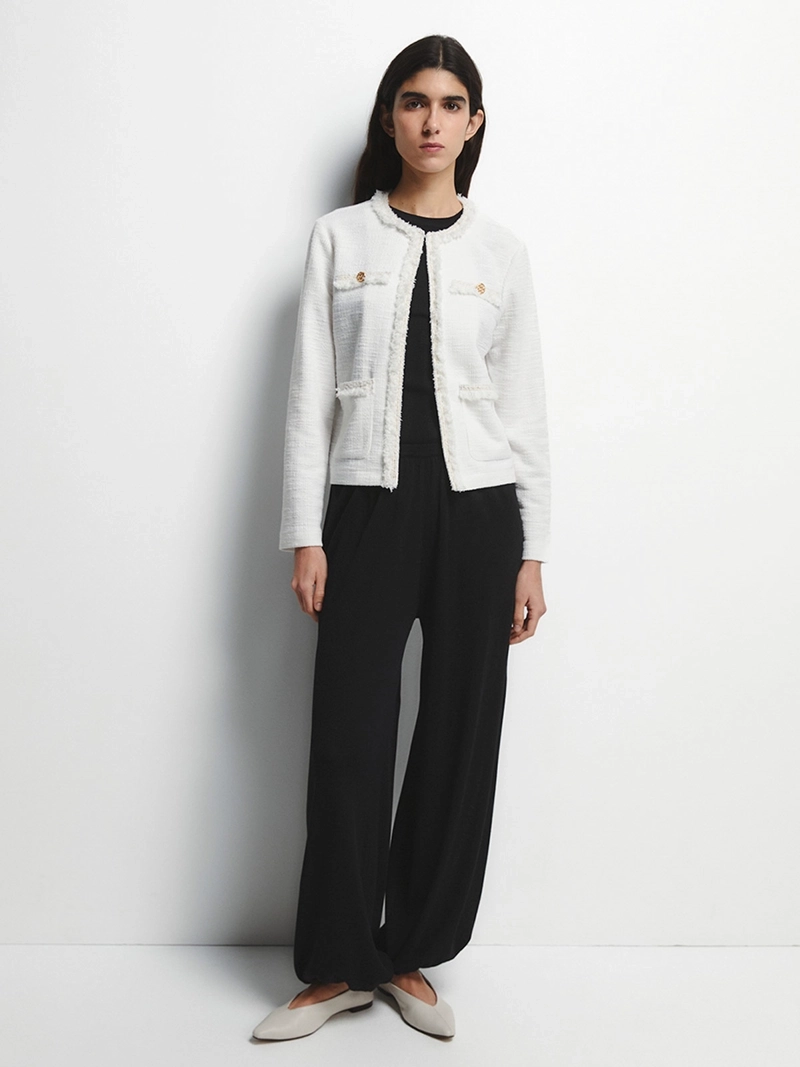 CHAQUETA MUJER SFERA TEXTURA - 1