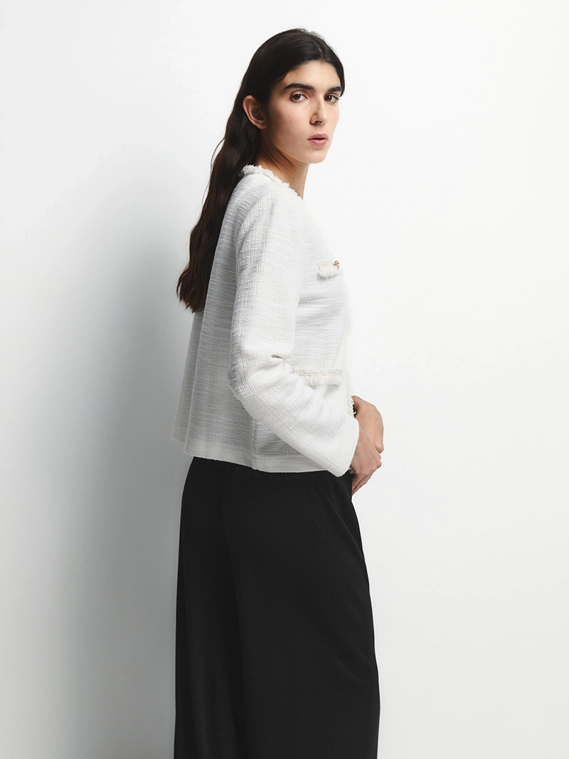 CHAQUETA MUJER SFERA TEXTURA - 4