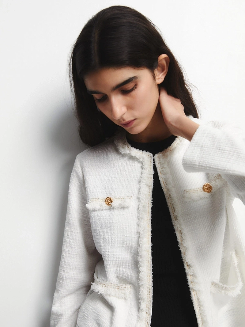 CHAQUETA MUJER SFERA TEXTURA - 5