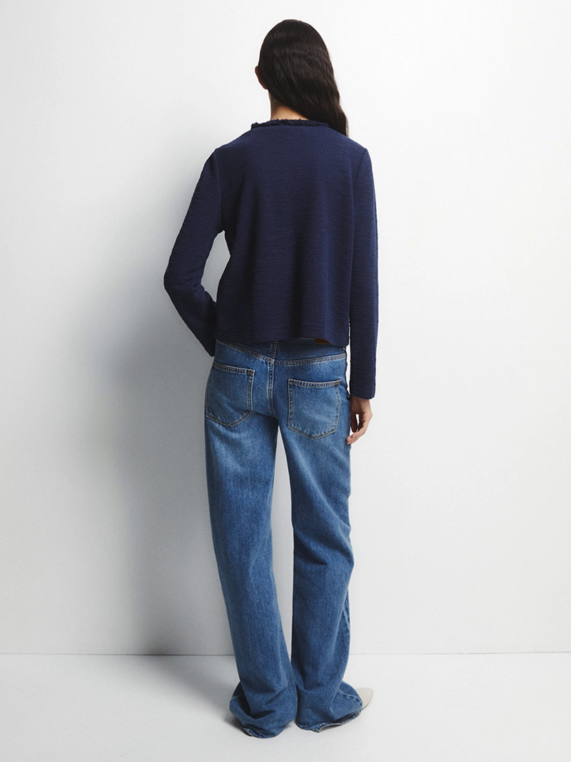 CHAQUETA MUJER SFERA TEXTURA - 3