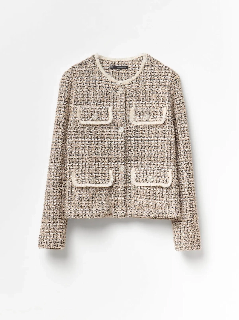 CHAQUETA MUJER SFERA TEXTURA - 5