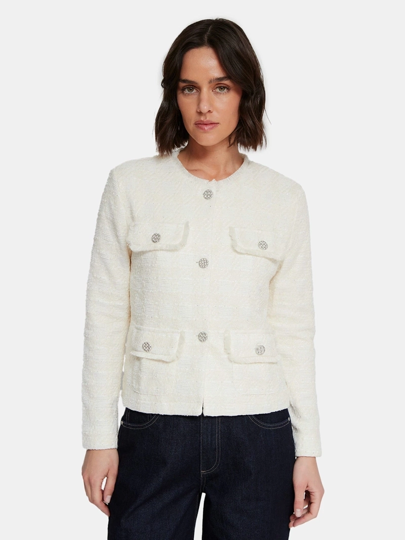 CHAQUETA MUJER SFERA TEXTURA - 1