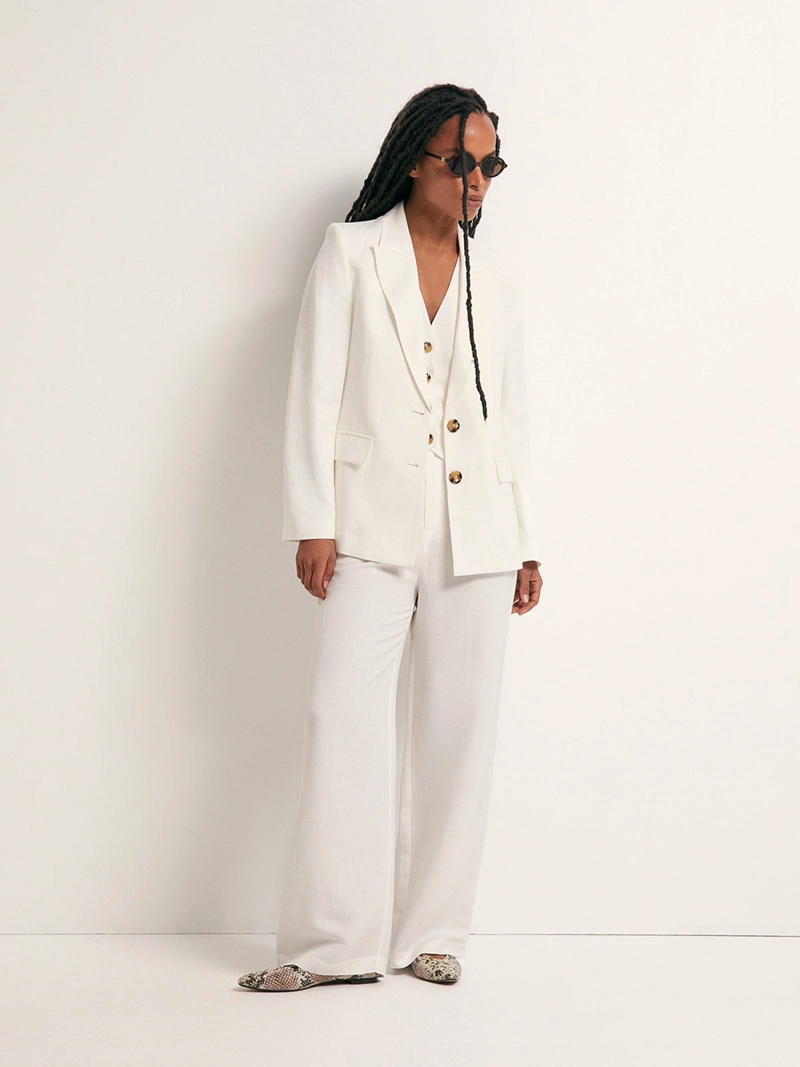 BLAZER MUJER SFERA LINO  - 1