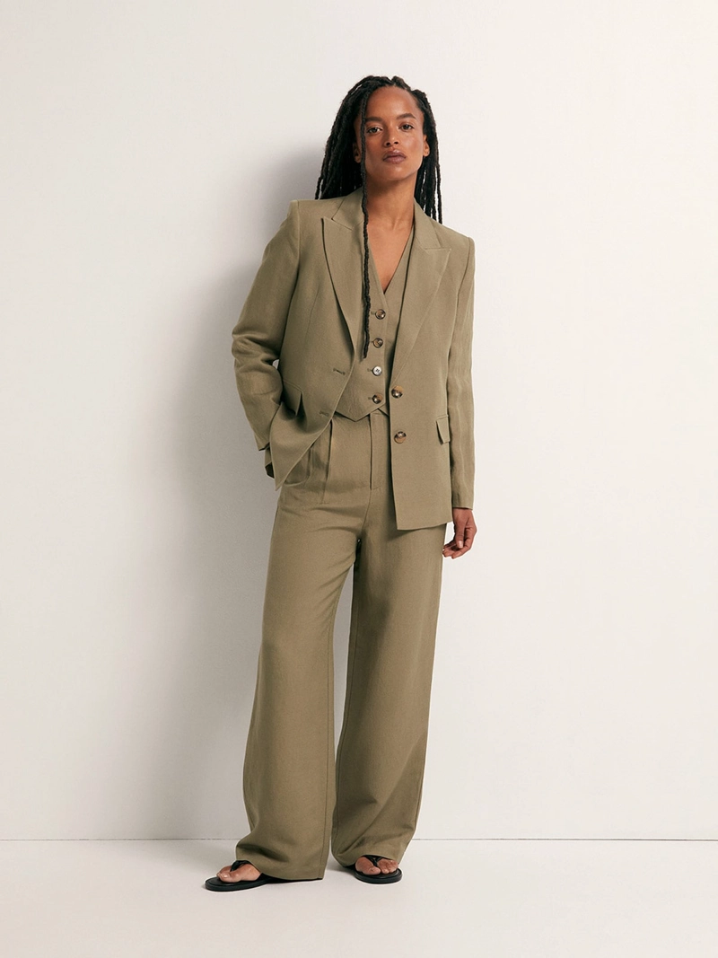 BLAZER MUJER SFERA LINO  - 1