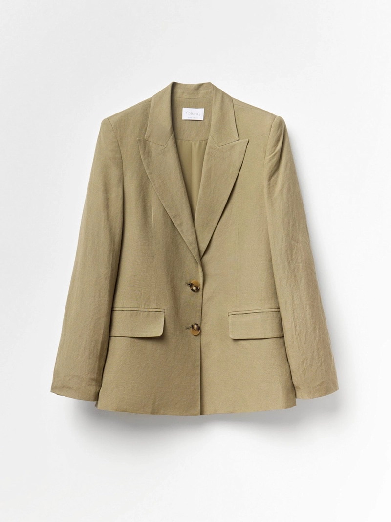 BLAZER MUJER SFERA LINO  - 5