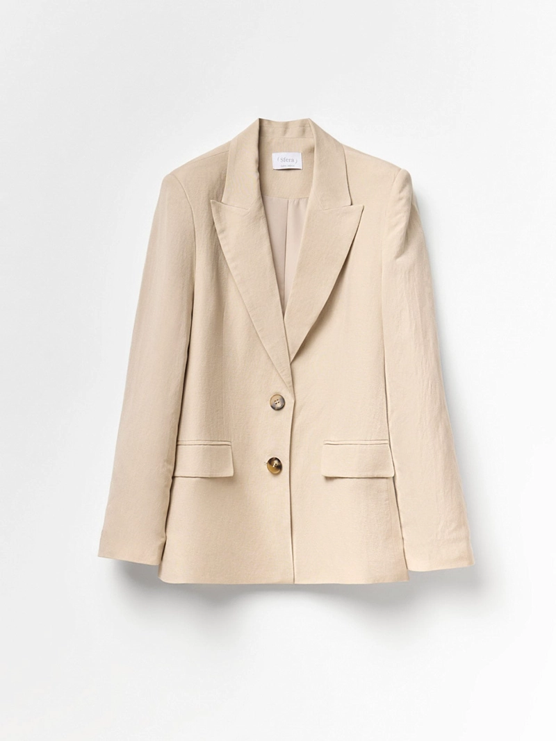 BLAZER MUJER SFERA LINO  - 6