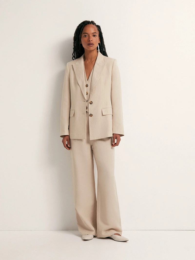 BLAZER MUJER SFERA LINO  - 1
