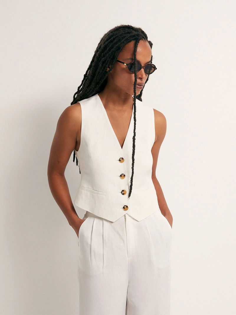 BLAZER MUJER SFERA LINO  - 2