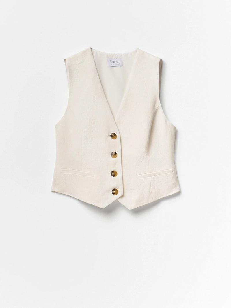 BLAZER MUJER SFERA LINO  - 6