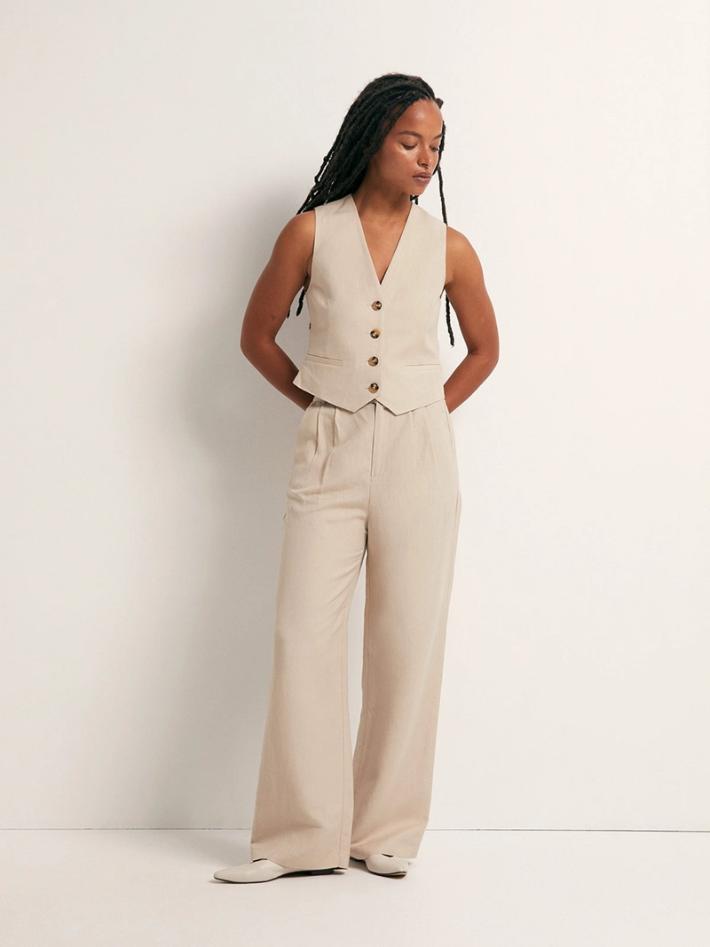 BLAZER MUJER SFERA LINO  - 1
