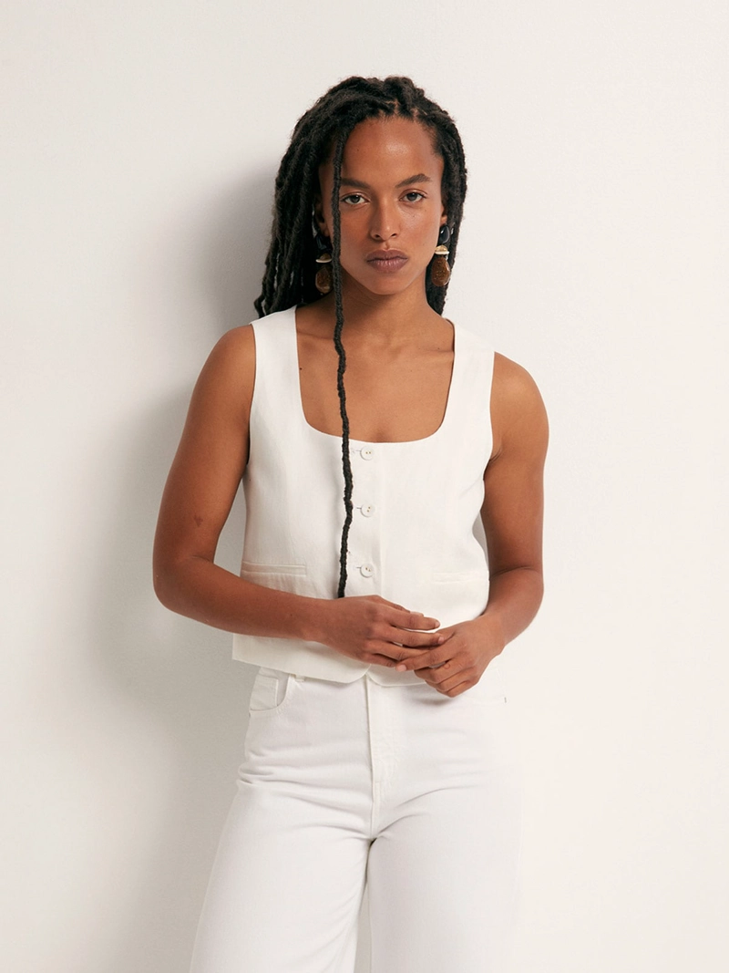 BLAZER MUJER SFERA LINO  - 1