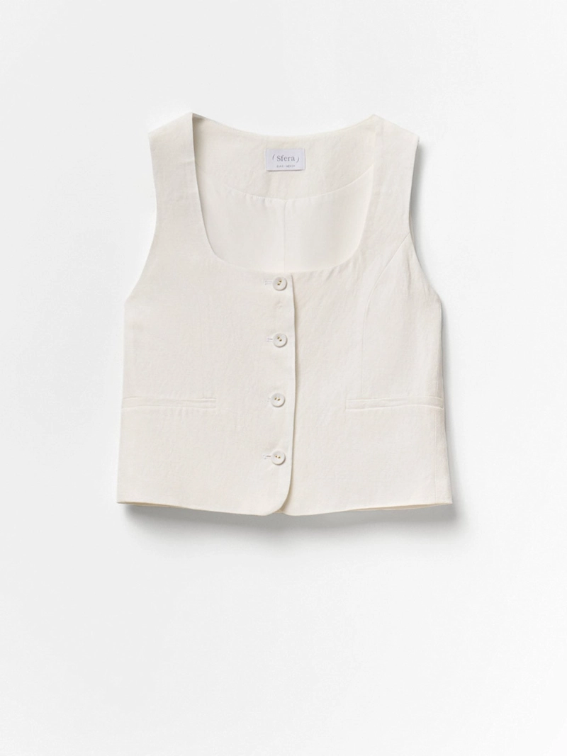 BLAZER MUJER SFERA LINO  - 6