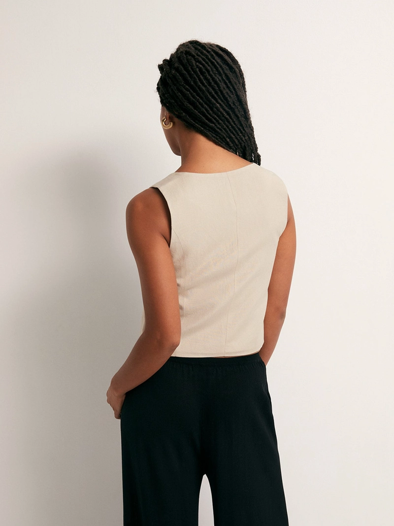 BLAZER MUJER SFERA LINO  - 4