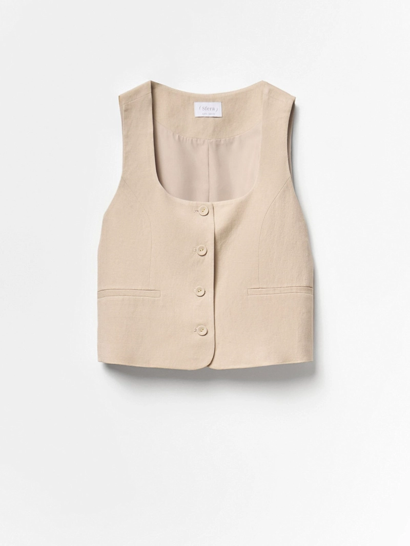 BLAZER MUJER SFERA LINO  - 6