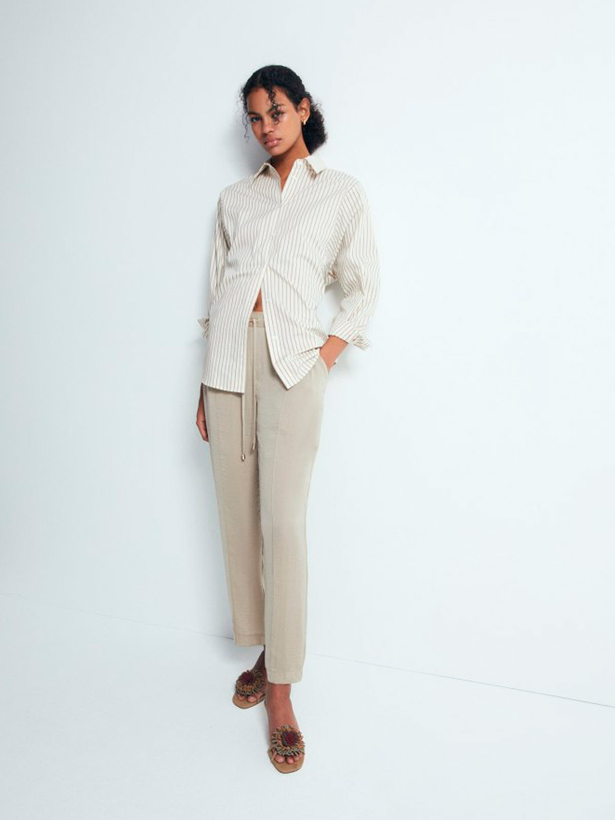 PANTALÓN MUJER SFERA FLUIDO - 1