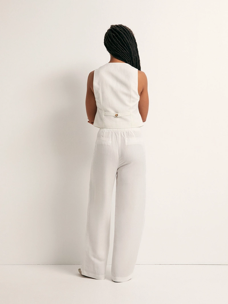 PANTALÓN MUJER SFERA LINO  - 4