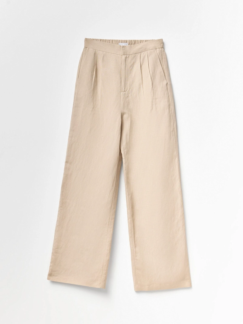 PANTALÓN MUJER SFERA LINO  - 5