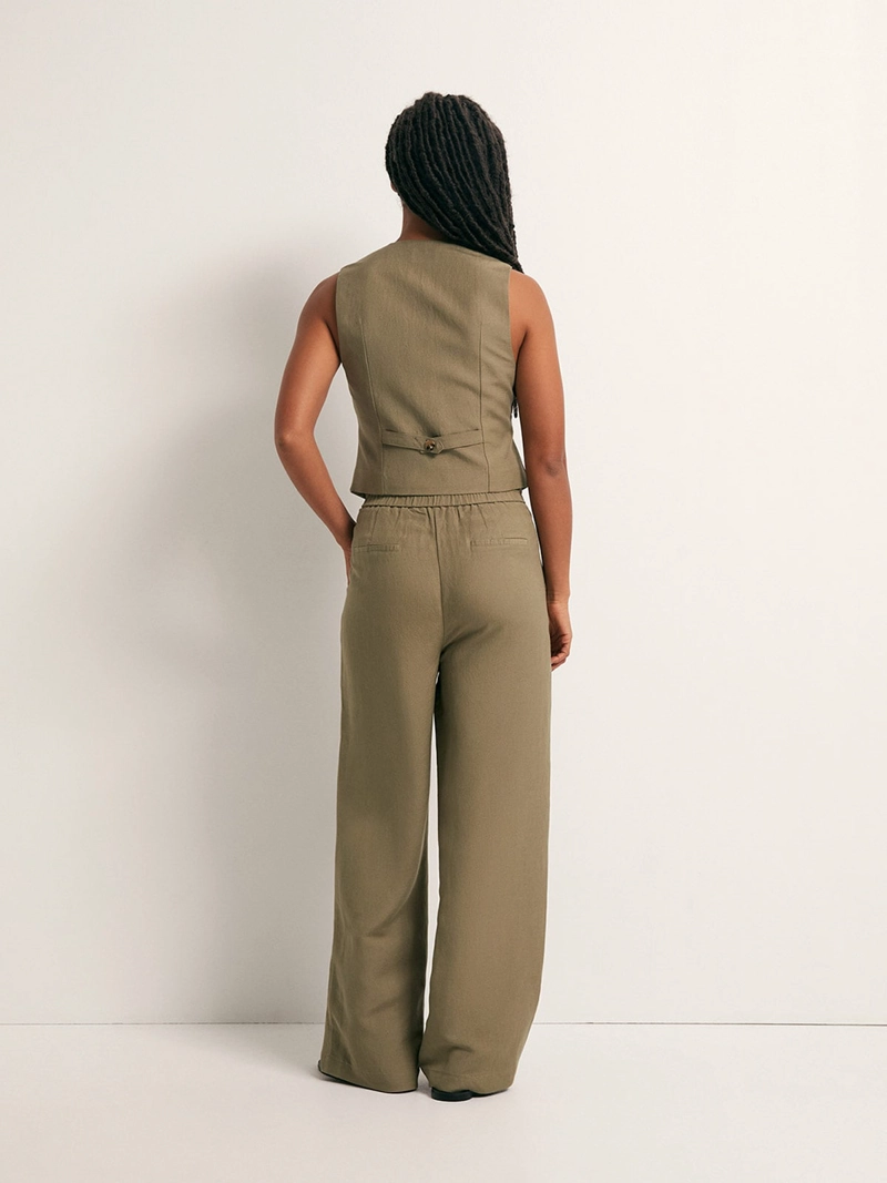 PANTALÓN MUJER SFERA LINO  - 4