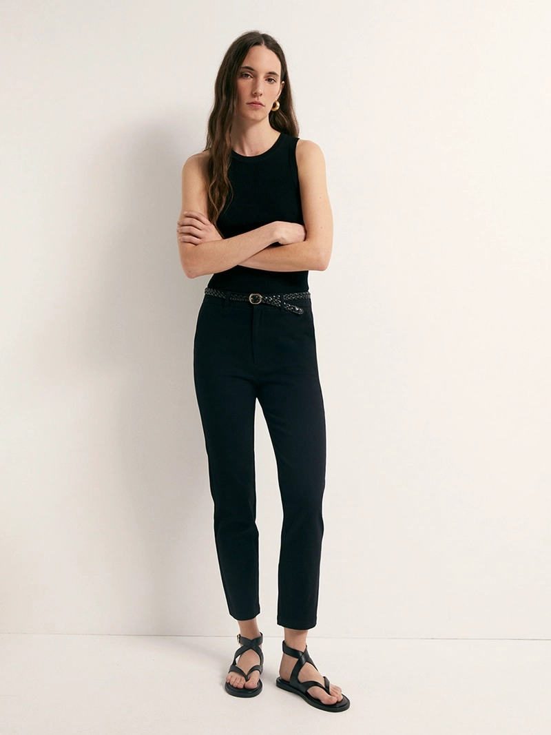 PANTALÓN MUJER SFERA ALGODÓN CHINO - 1