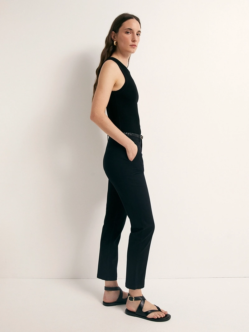 PANTALÓN MUJER SFERA ALGODÓN CHINO - 2
