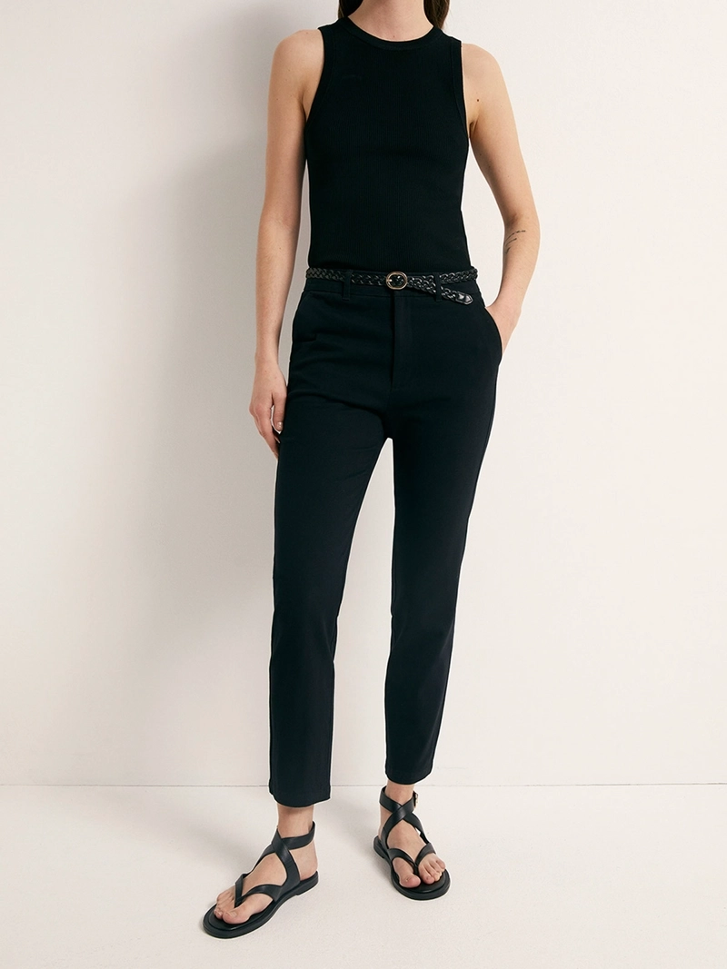 PANTALÓN MUJER SFERA ALGODÓN CHINO - 4