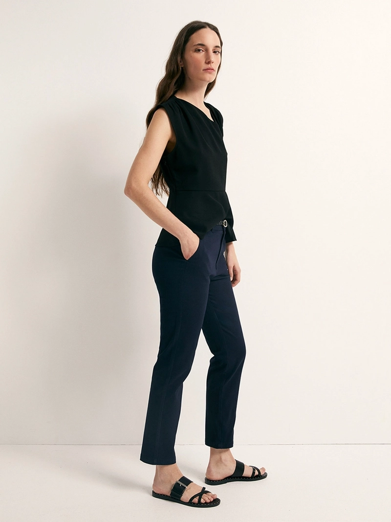 PANTALÓN MUJER SFERA ALGODÓN CHINO - 2