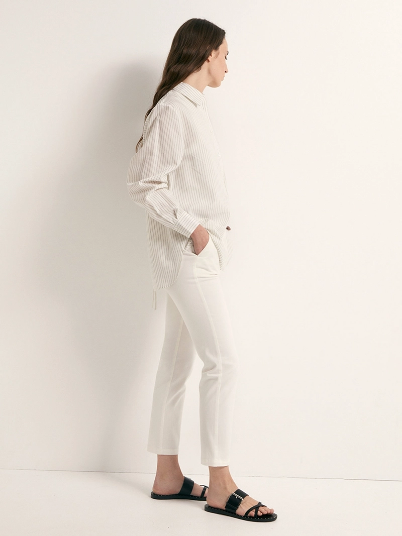 PANTALÓN MUJER SFERA ALGODÓN CHINO - 2