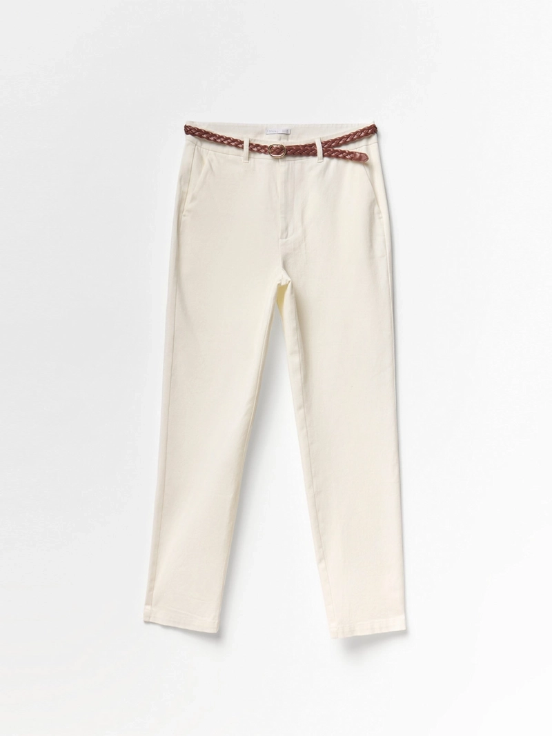 PANTALÓN MUJER SFERA ALGODÓN CHINO - 5