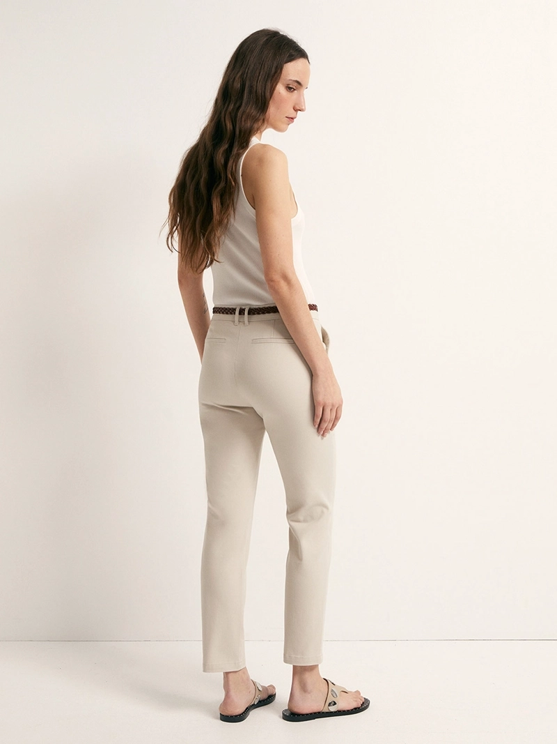 PANTALÓN MUJER SFERA ALGODÓN CHINO - 3