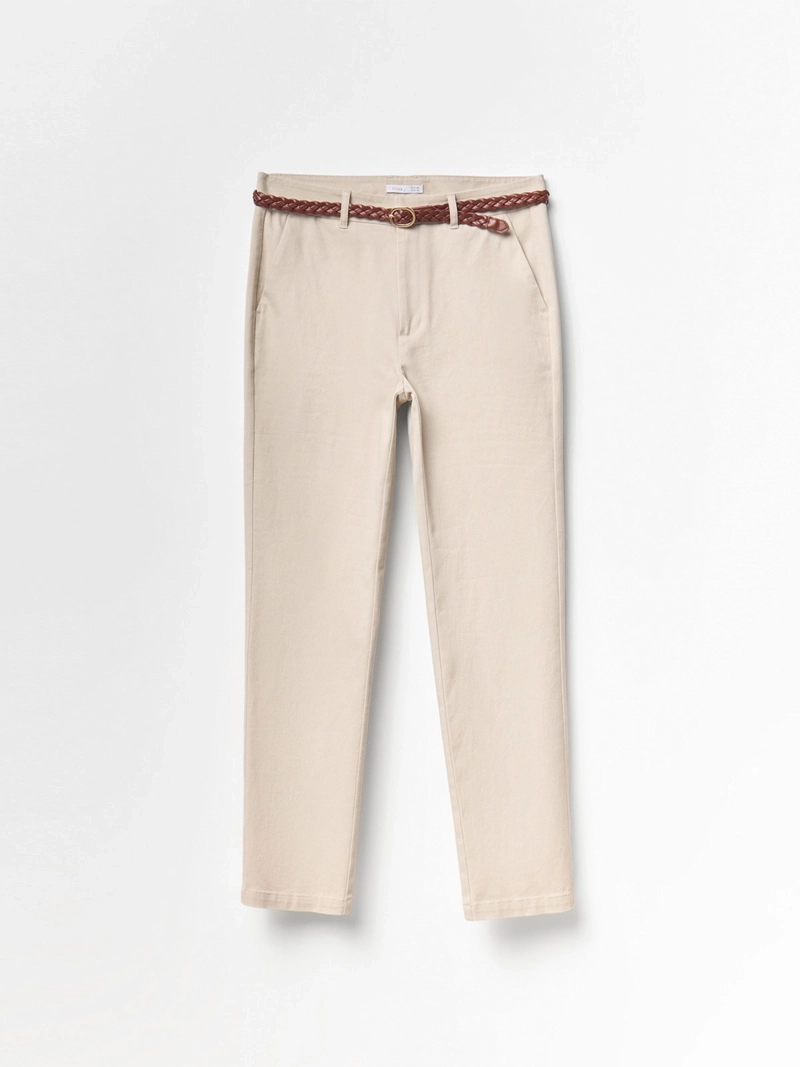PANTALÓN MUJER SFERA ALGODÓN CHINO - 5
